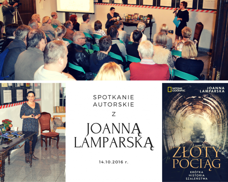Spotkanie autorskie z Joanną Lamparską – 14.10.2016 r.
