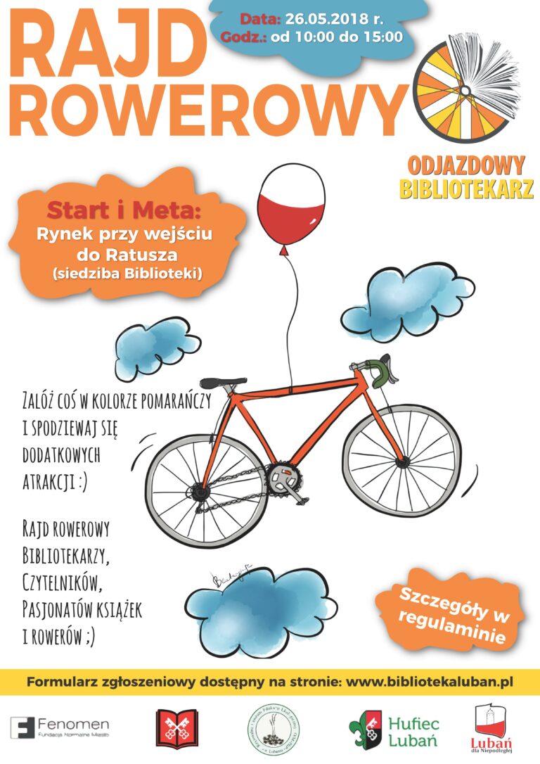 Rajd rowerowy Odjazdowy Bibliotekarz edycja 2018