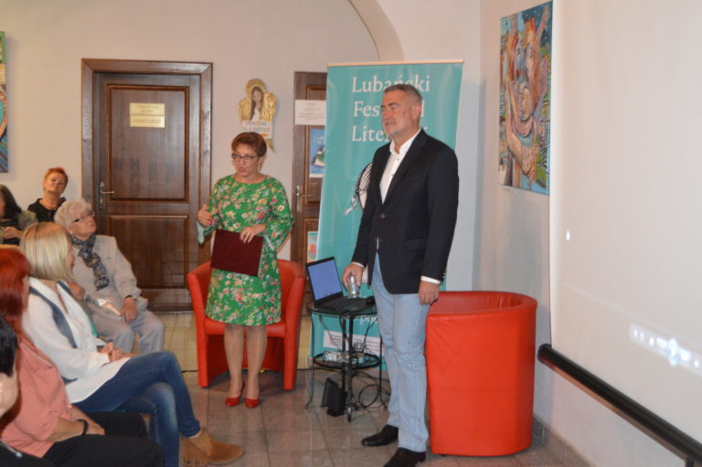 Ostatnie spotkanie w ramach Lubańskiego Festiwalu Literackiego – gościem był Marcin Kydryński