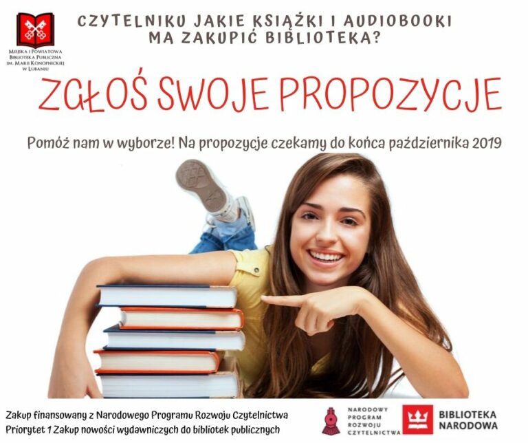 Narodowy Program Rozwoju Czytelnictwa – zgłoś swoją propozycję.