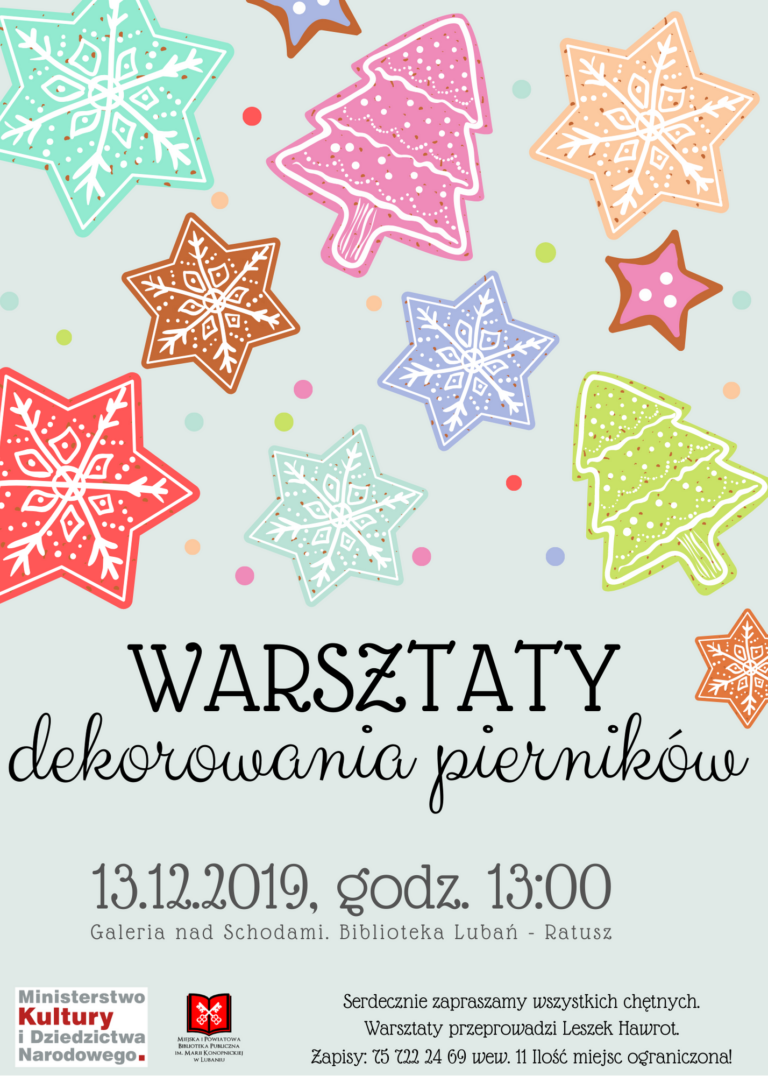 Warsztaty dekorowania pierników dla każdego