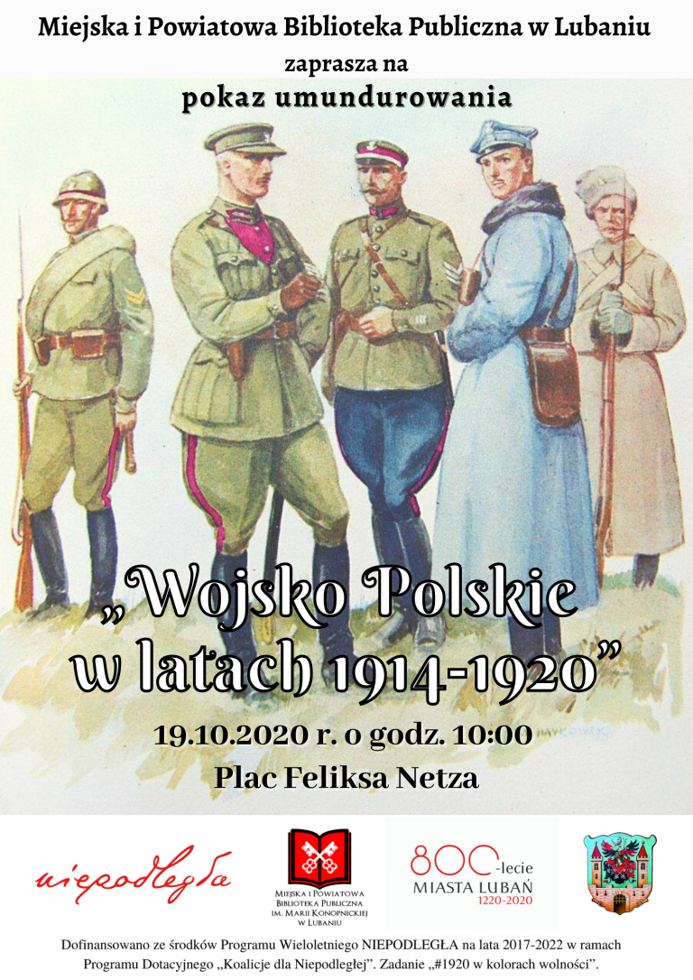 Pokaz mundurów Wojska Polskiego