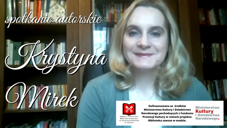 Krystyna Mirek – spotkanie autorskie