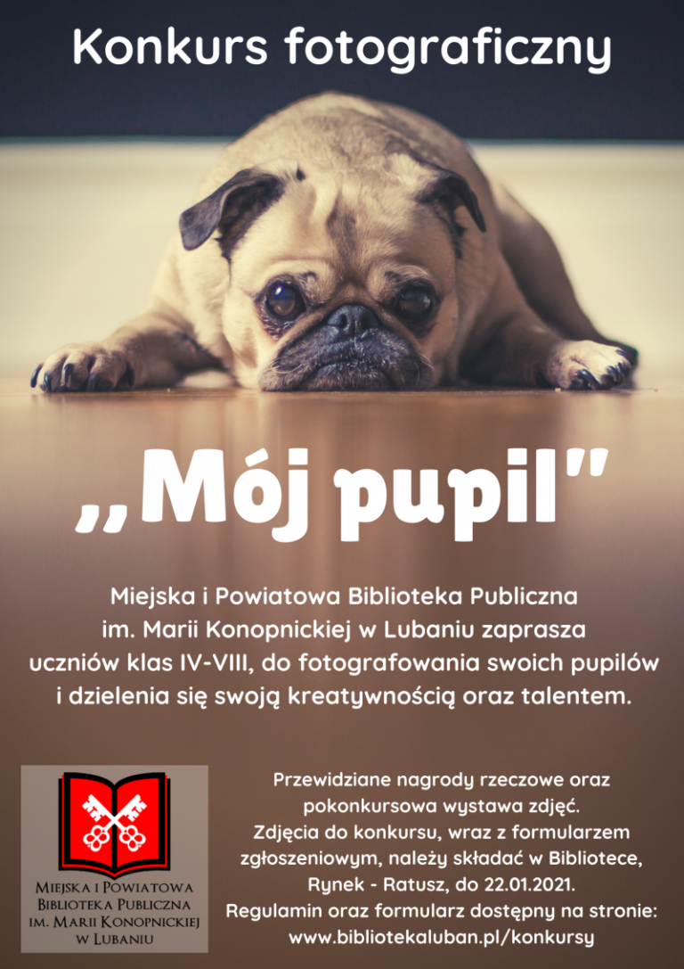 “Mój pupil” – konkurs fotograficzny