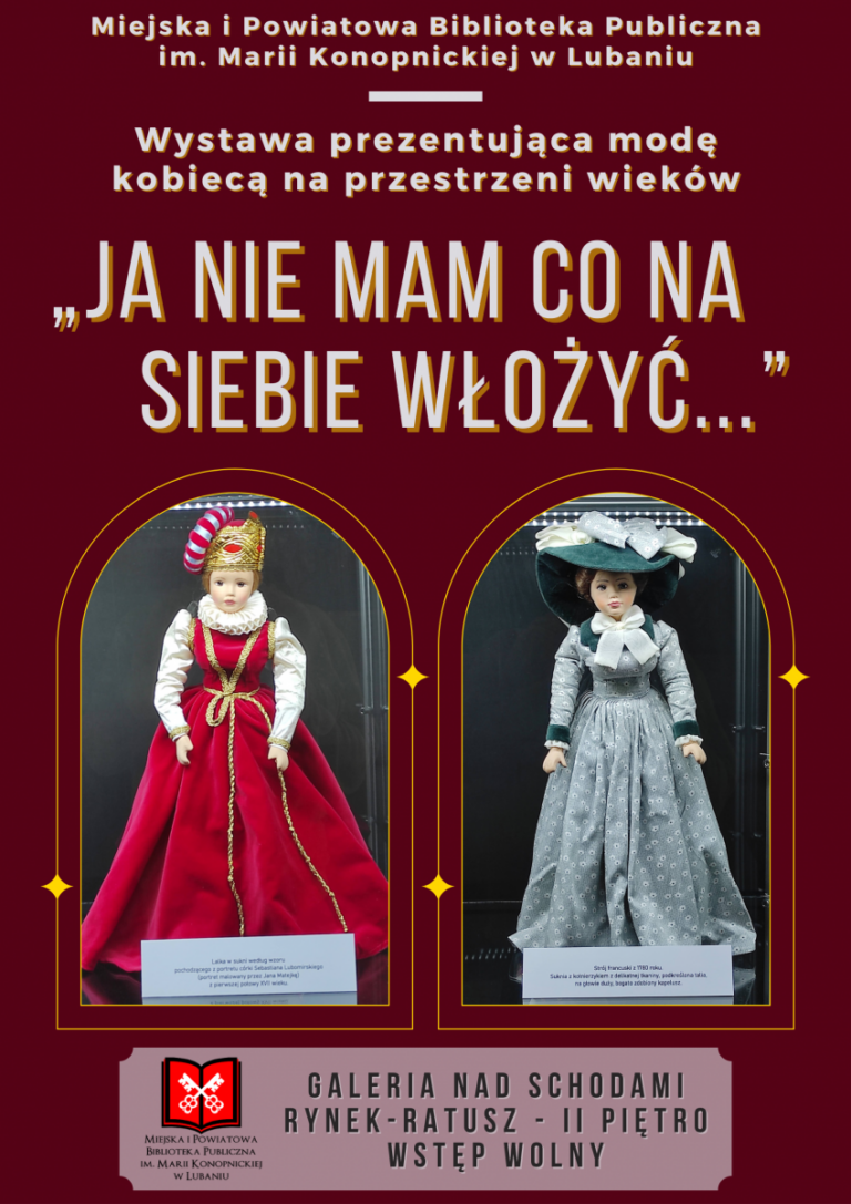 “Ja nie mam co na siebie włożyć…” – wystawa lalek