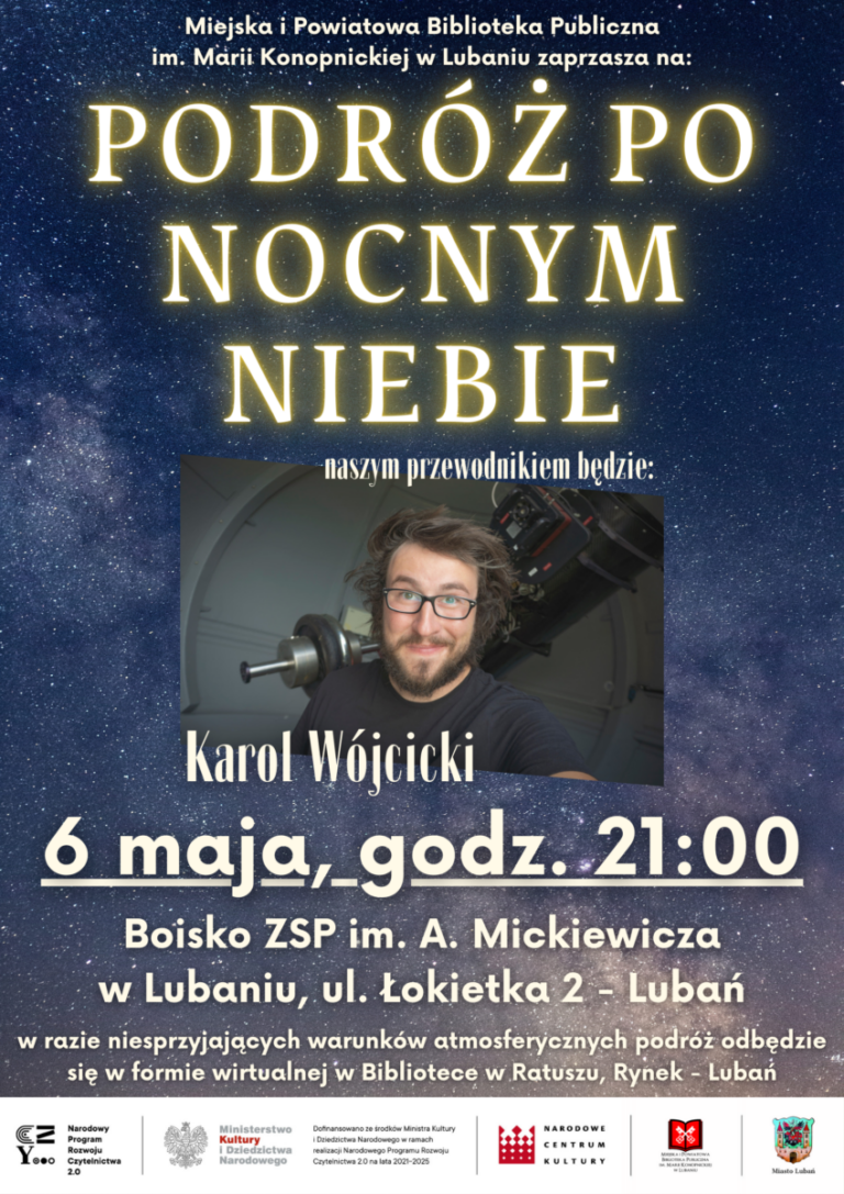 Podróż po nocnym niebie – Karol Wójcicki „Z głową w Gwiazdach”