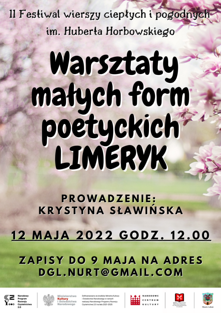 Warsztaty małych form literackich – limeryk