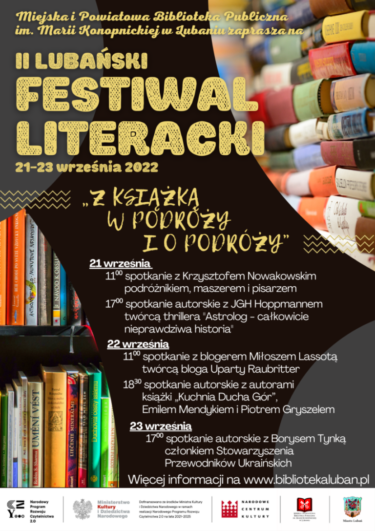 II Lubański FESTIWAL LITERACKI