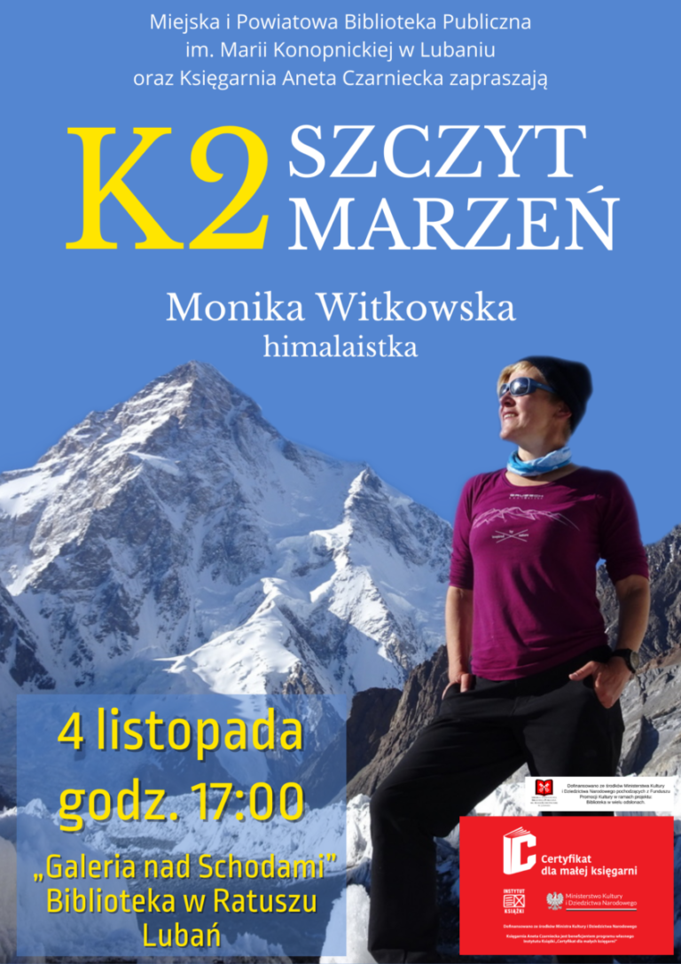K2 szczyt marzeń – Monika Witkowska