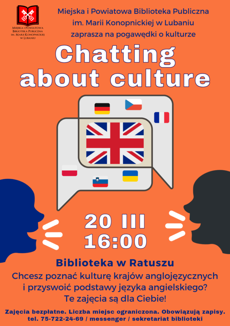 Chatting about culture, czyli pogawędki o kulturze.