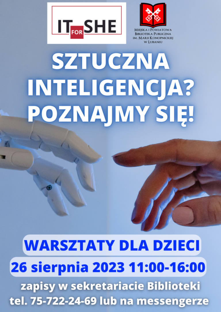 Sztuczna inteligencja? Poznajmy się!