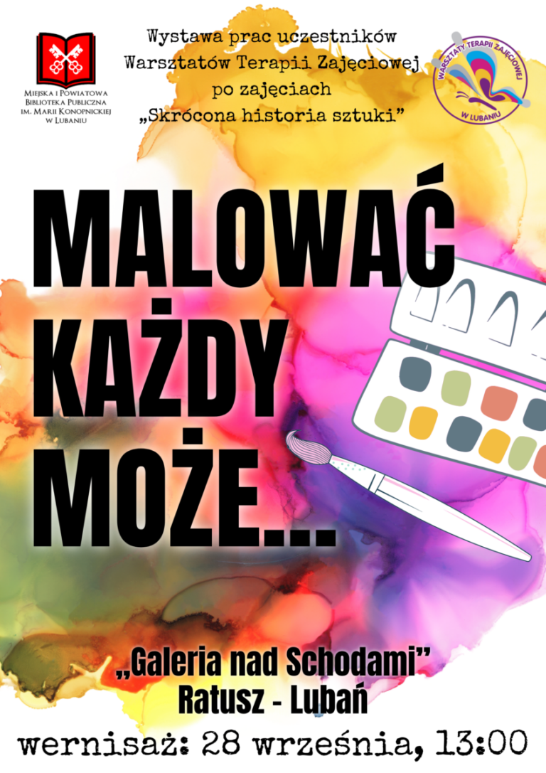 Wystawa „Malować każdy może”