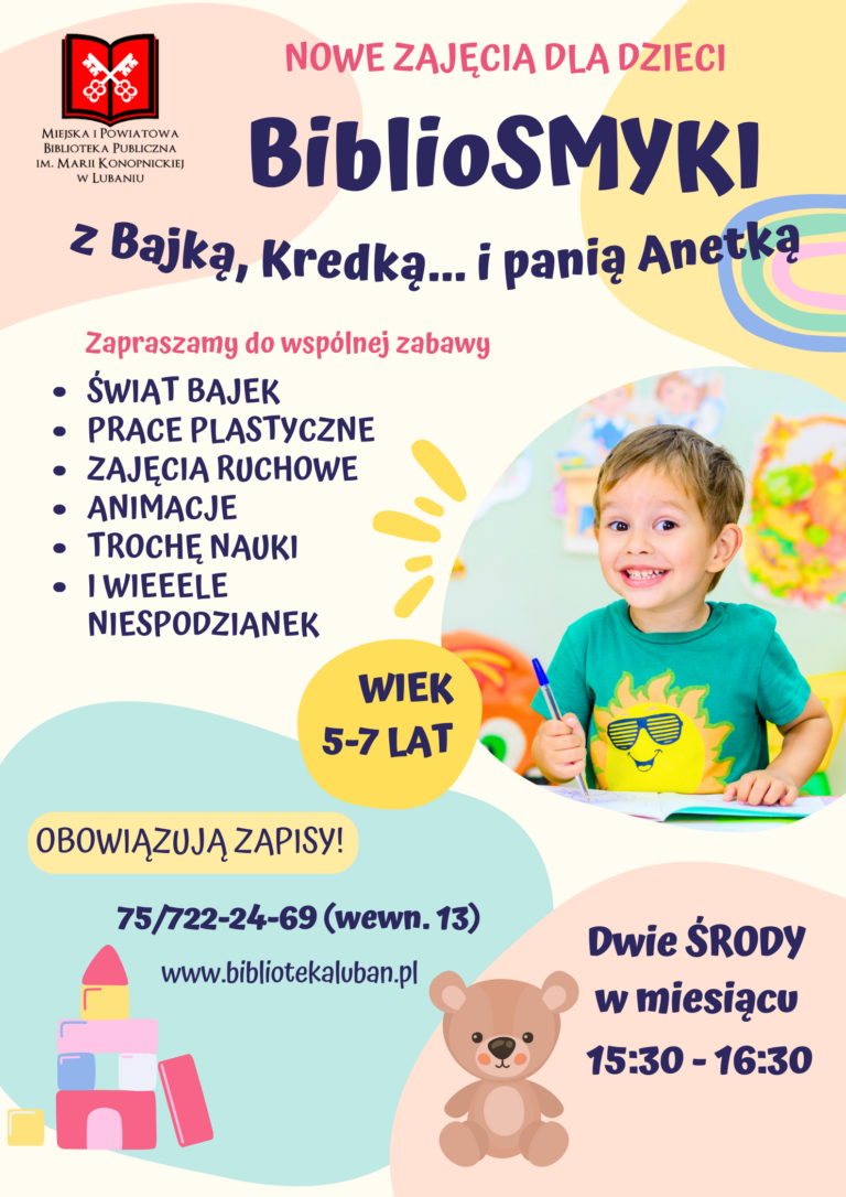 BiblioSMYKI z Bajką, Kredką… i Panią Anetką