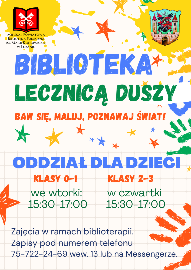 Biblioteka lecznicą duszy