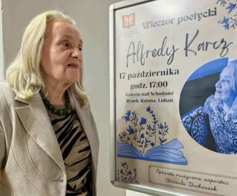 Wieczór z poezją Alfredy Karcz…i nie tylko!