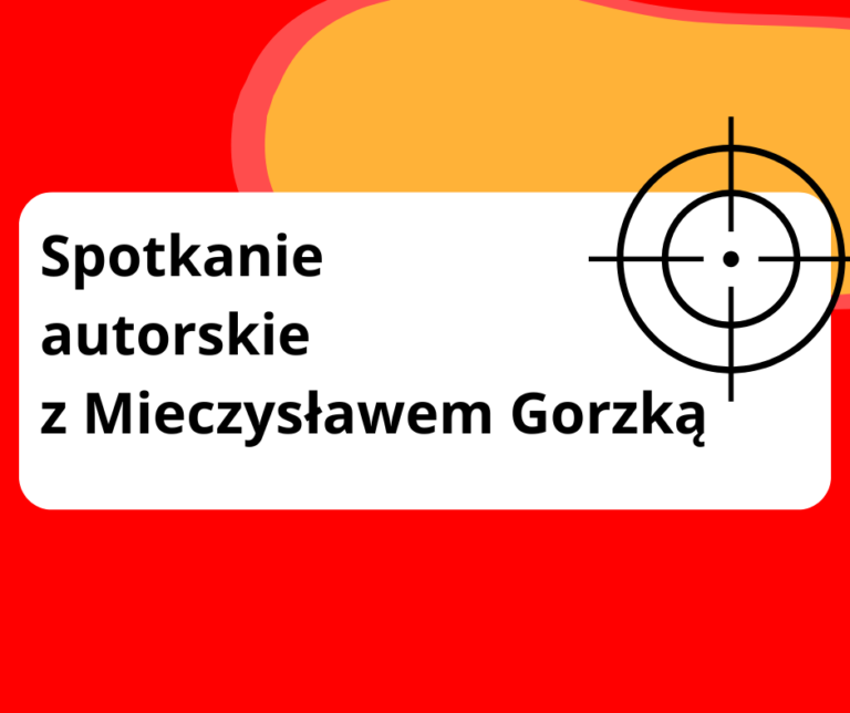 2024.09.26 – spotkanie z autorem kryminałów Mieczysławem Gorzką