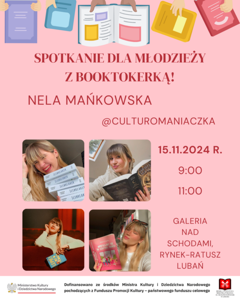 Spotkanie z Booktokerką!