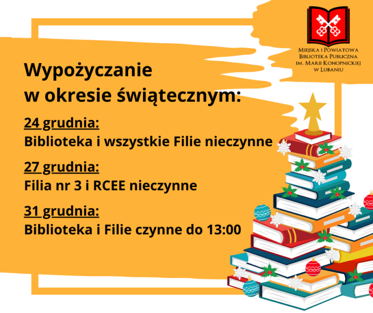 Wypożyczenia w okresie świątecznym