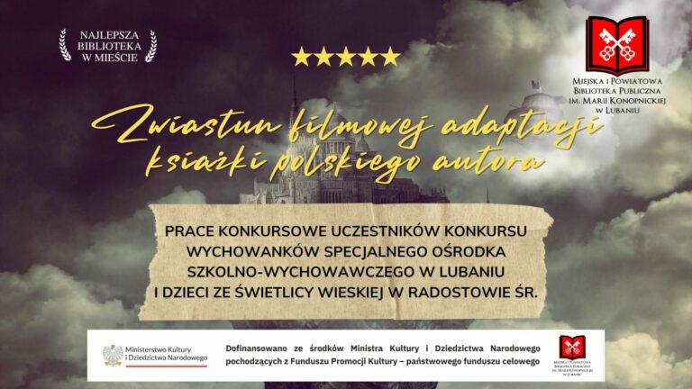 Konkurs na zwiastun filmowy książki – wręczenie nagród