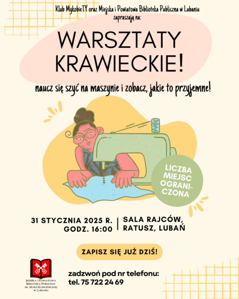 Ruszają zapisy na warsztaty krawieckie