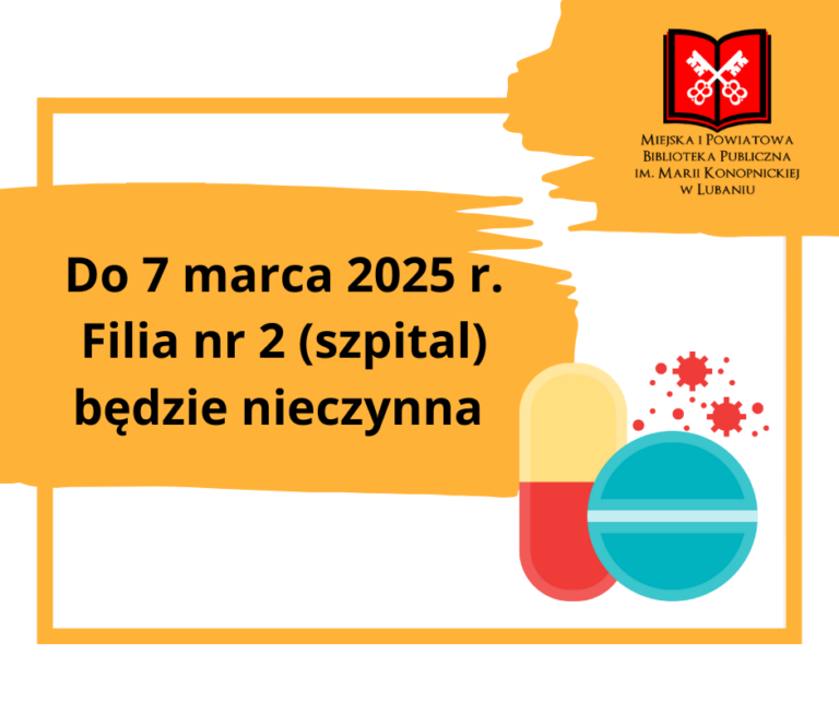 Do 7 marca Filia nr 2 nieczynna