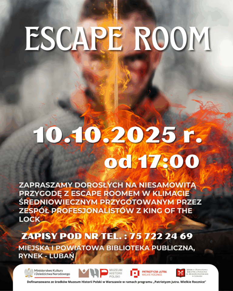 Escape room w bibliotece