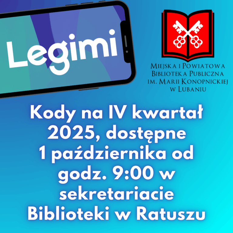 Kody Legimi IV kwartał 2025