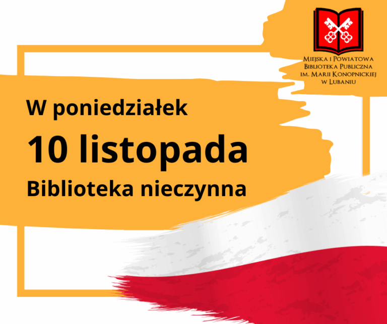 10 listopada Biblioteka nieczynna