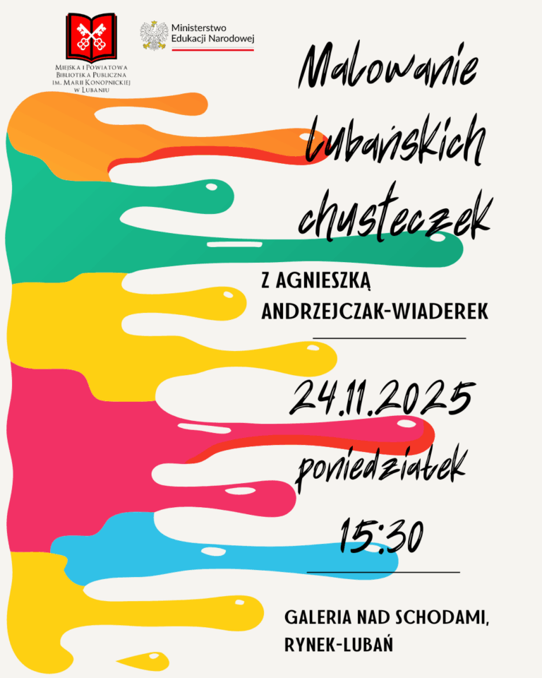 Malowanie lubańskich chusteczek – warsztaty