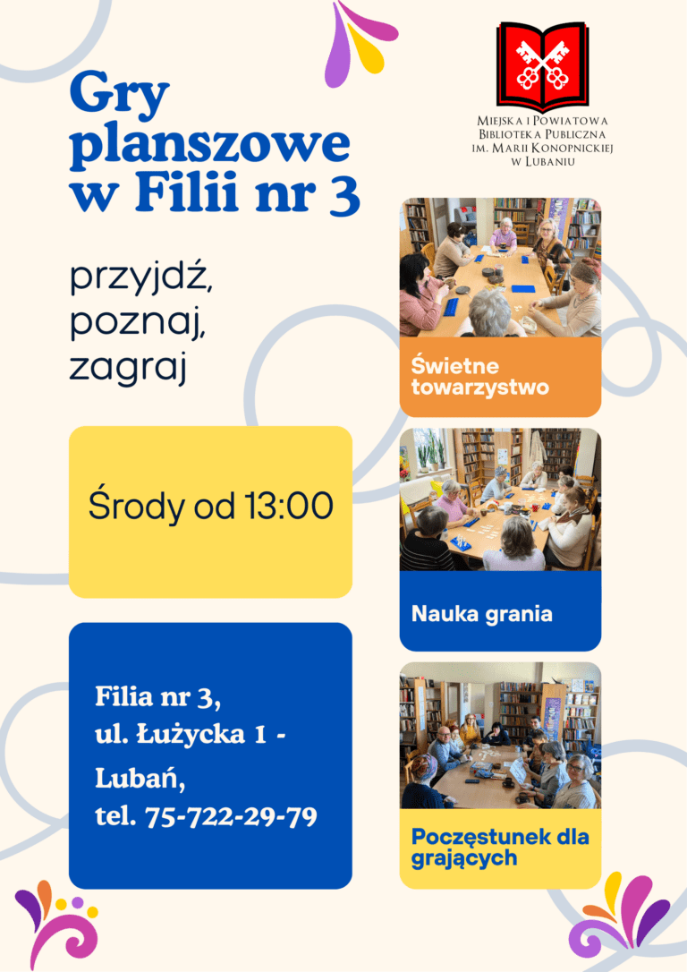Planszówki w Filii nr 3