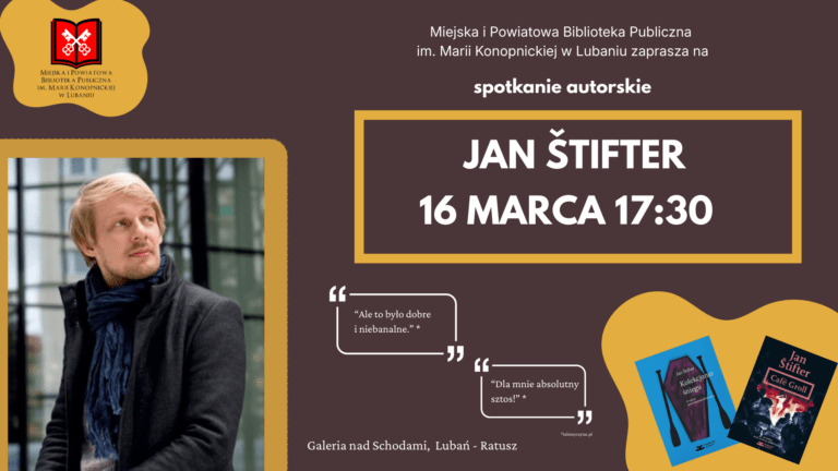 Czeski wieczór z Janem Štifterem