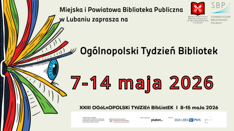 Tydzień Bibliotek z Biblioteką w Lubaniu