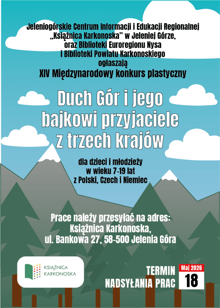 Duch Gór i jego bajkowi przyjaciele z trzech krajów – Międzynarodowy konkurs plastyczny