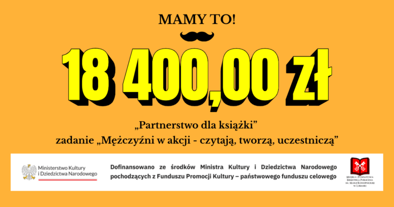 Nasza biblioteka z nowym grantem!