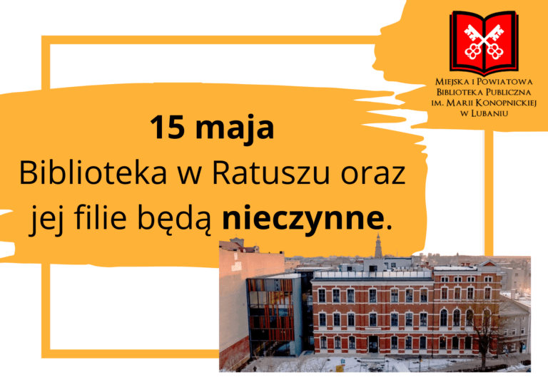 15 maja Biblioteka nieczynna