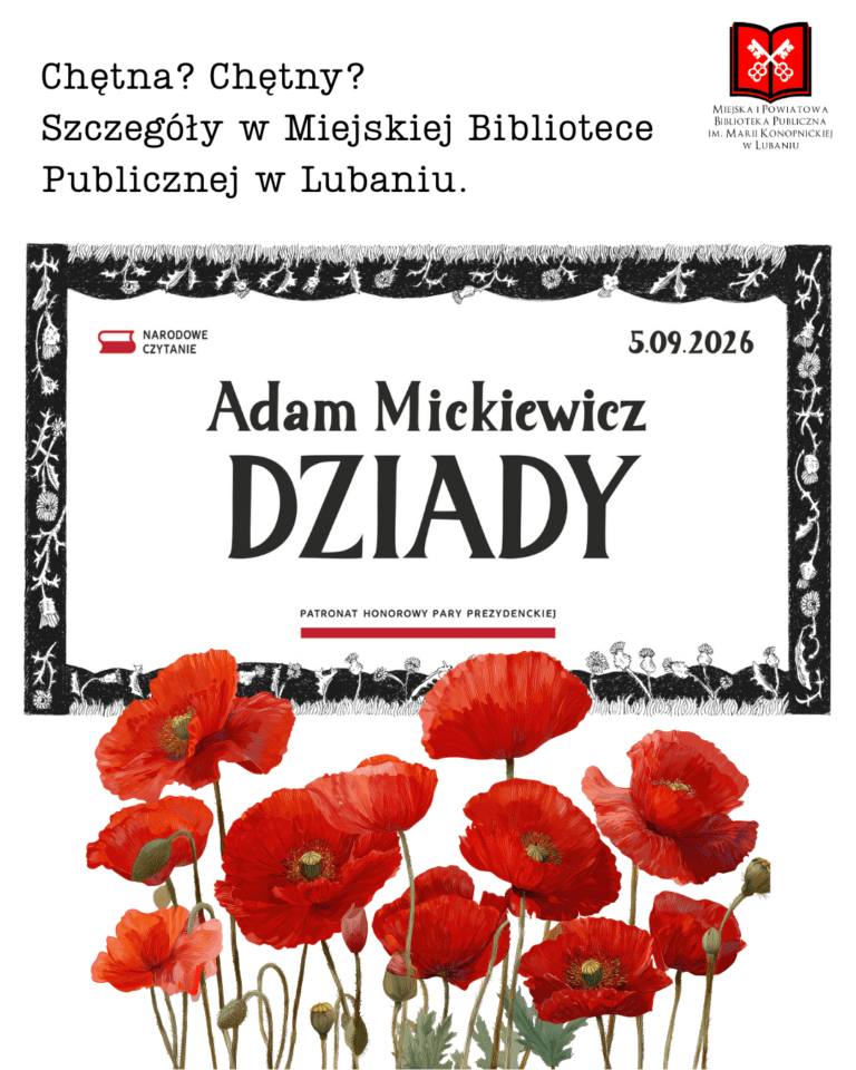 Zaangażuj się w Narodowe Czytanie