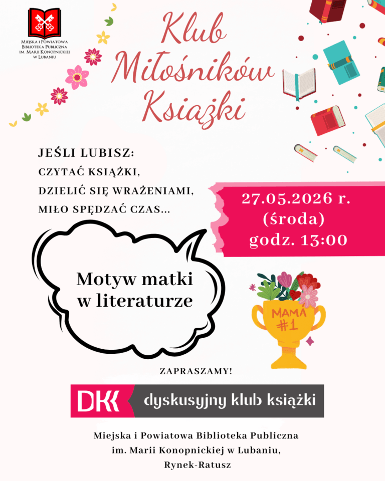 Klub Miłośników Książki o motywie matki
