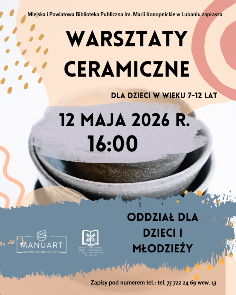 Warsztaty ceramiczne dla dzieci i młodzieży