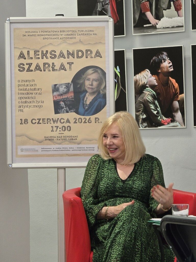 KOBIETY, O KTÓRYCH WARTO PAMIĘTAĆ – spotkanie autorskie z Aleksandrą Szarłat