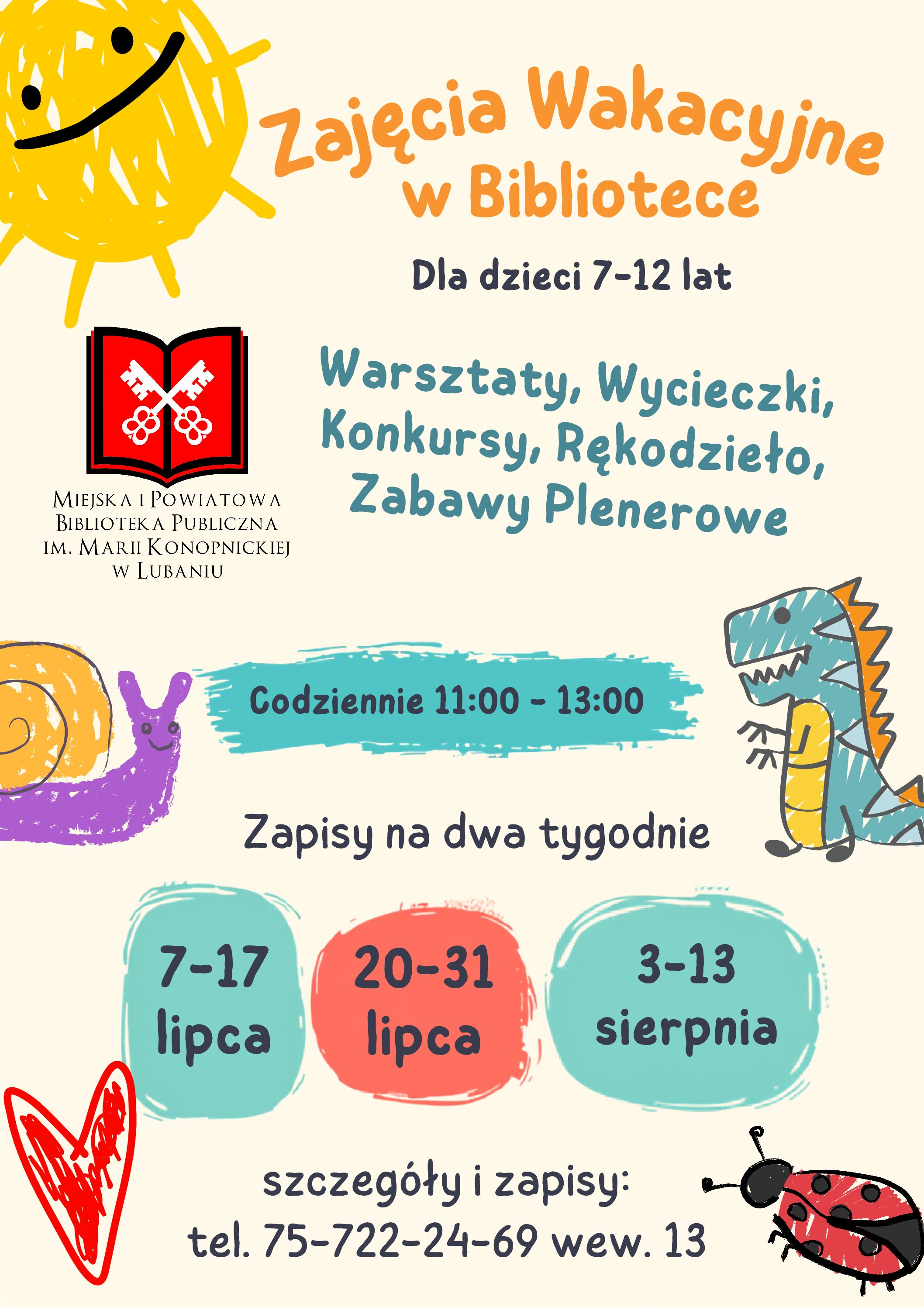 Wakacje w Bibliotece!