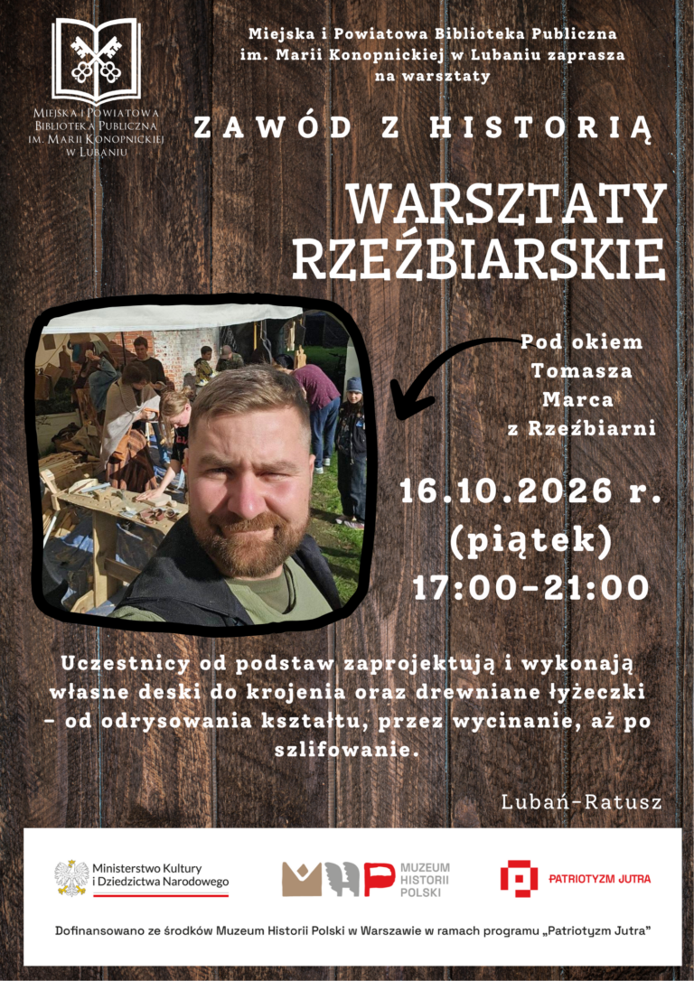 Zawód z historią – warsztaty rzeźbiarskie